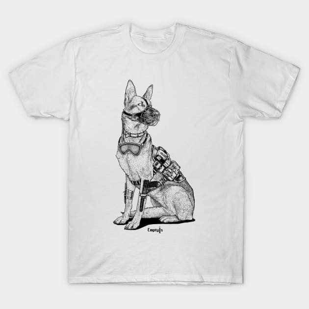 CT-Dog T-Shirt by EmptyIs